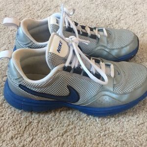 Blue and Grey Nike